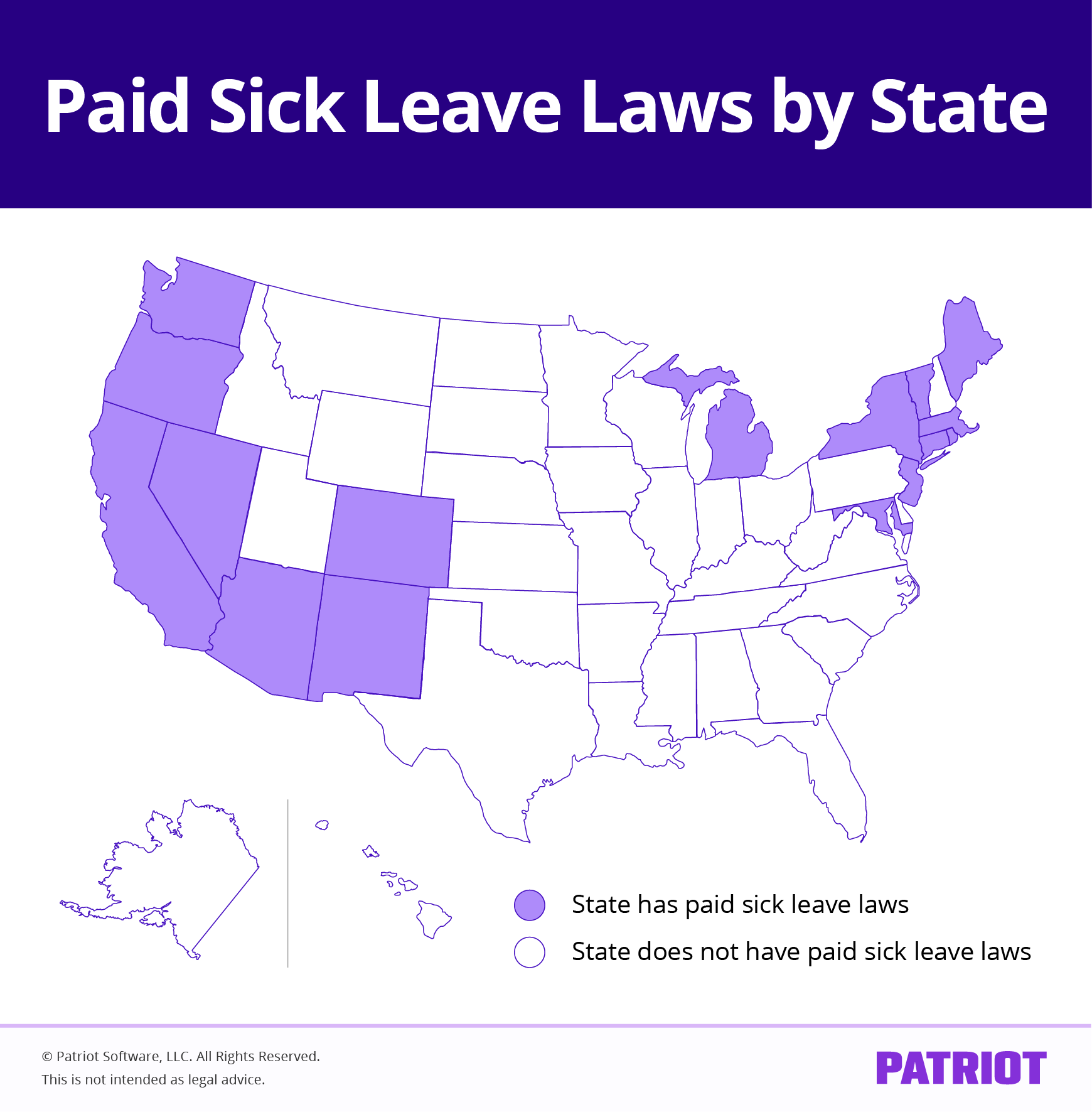 paid sick leave laws by state