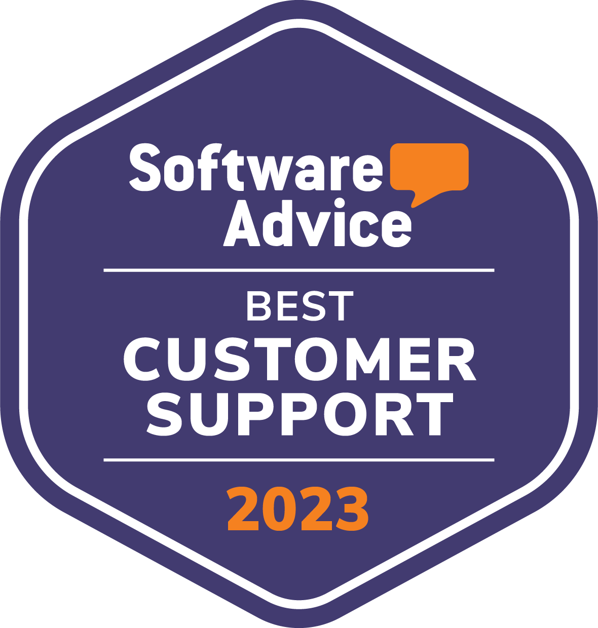 Patriot Payroll is awarded a badge for Best Customer Support 2023 on Software Advice