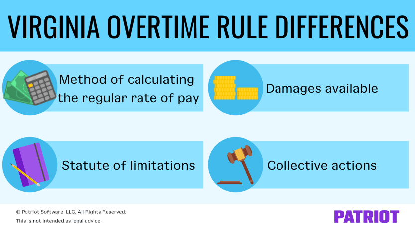 differences with the new virginia overtime rule